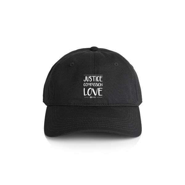 Justice | Compassion | Love - AS Colour Access Cap - Six Panel Thumbnail